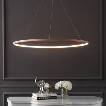 Brice Modern Contemporary Iron Integrated LED Pendant